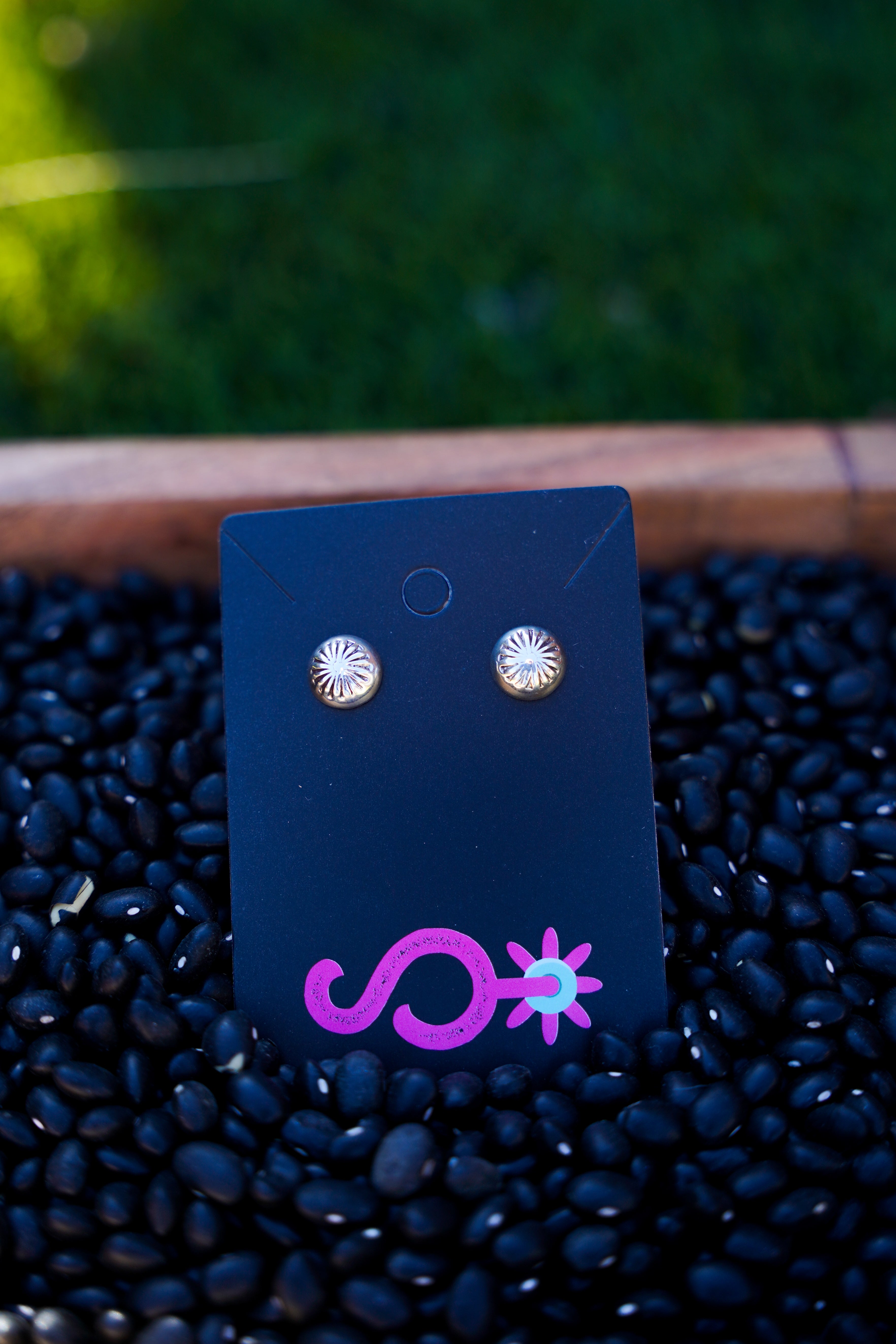 Handmade Bead Studs